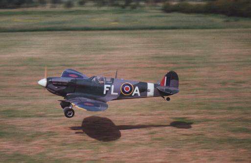 db models supermarine spitfire flying scale model aircraft