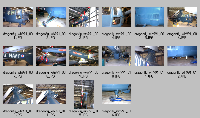 Westland Dragonfly WH991 helicopter thumbnails