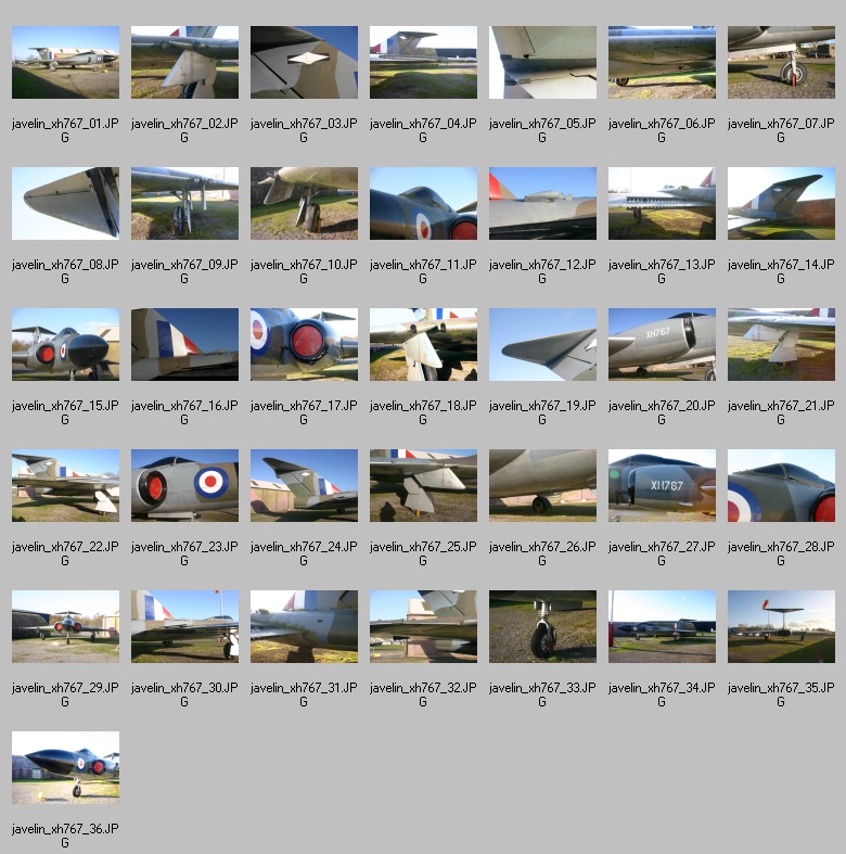 gloster javelin faw9 xh767 thumbnails