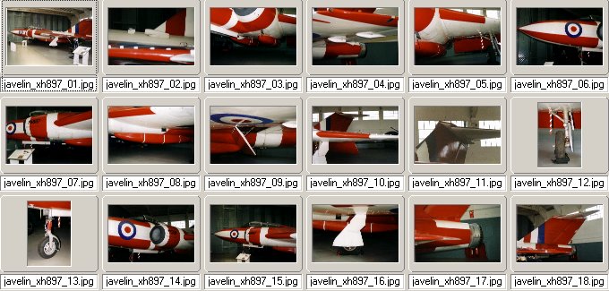 gloster javelin faw9 xh897 thumbnails