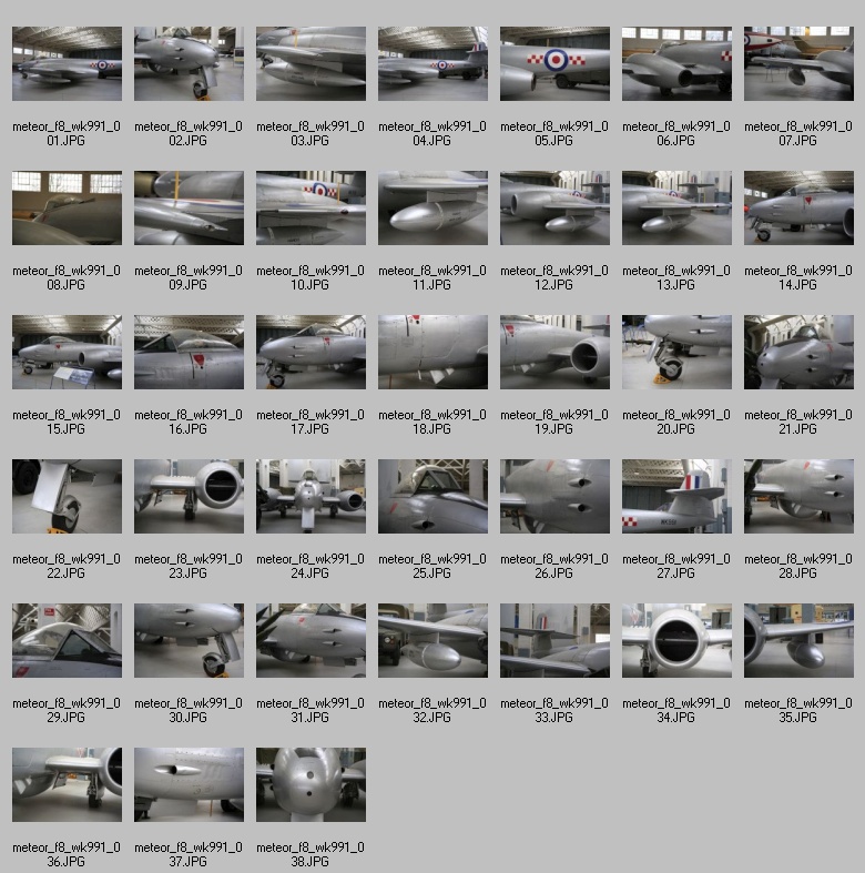 gloster meteor f8 wk991 thumbnails