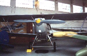 hawker nimrod biplane s1581