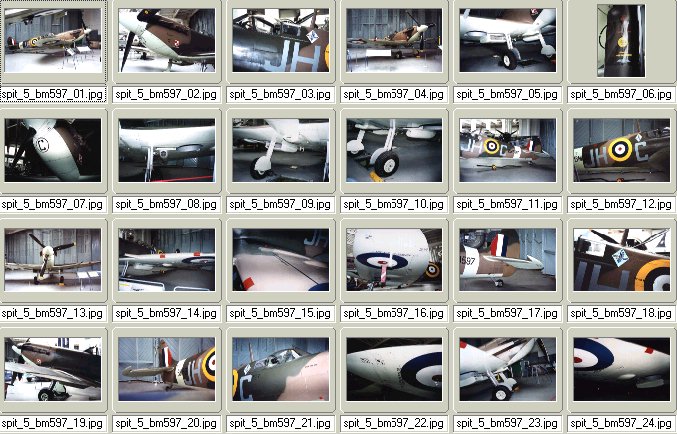 vickers supermarine spitfire mk v bm597 thumbnails