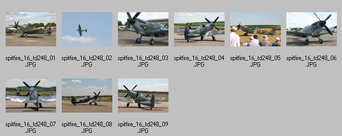 vickers supermarine spitfire LF XVIe TD248 thumbnails