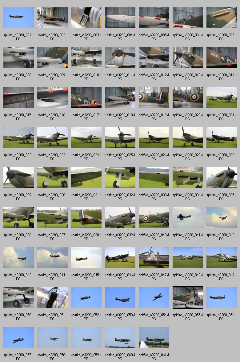 Spitfire N3200 thumbnails