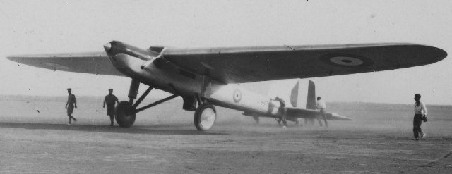 fairey long range monoplane j9479