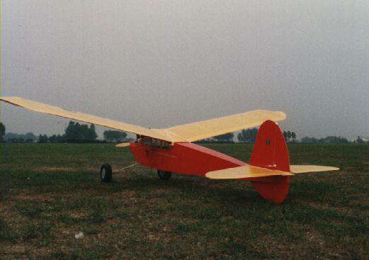 ben buckle majestic major flying vintage model aeroplane